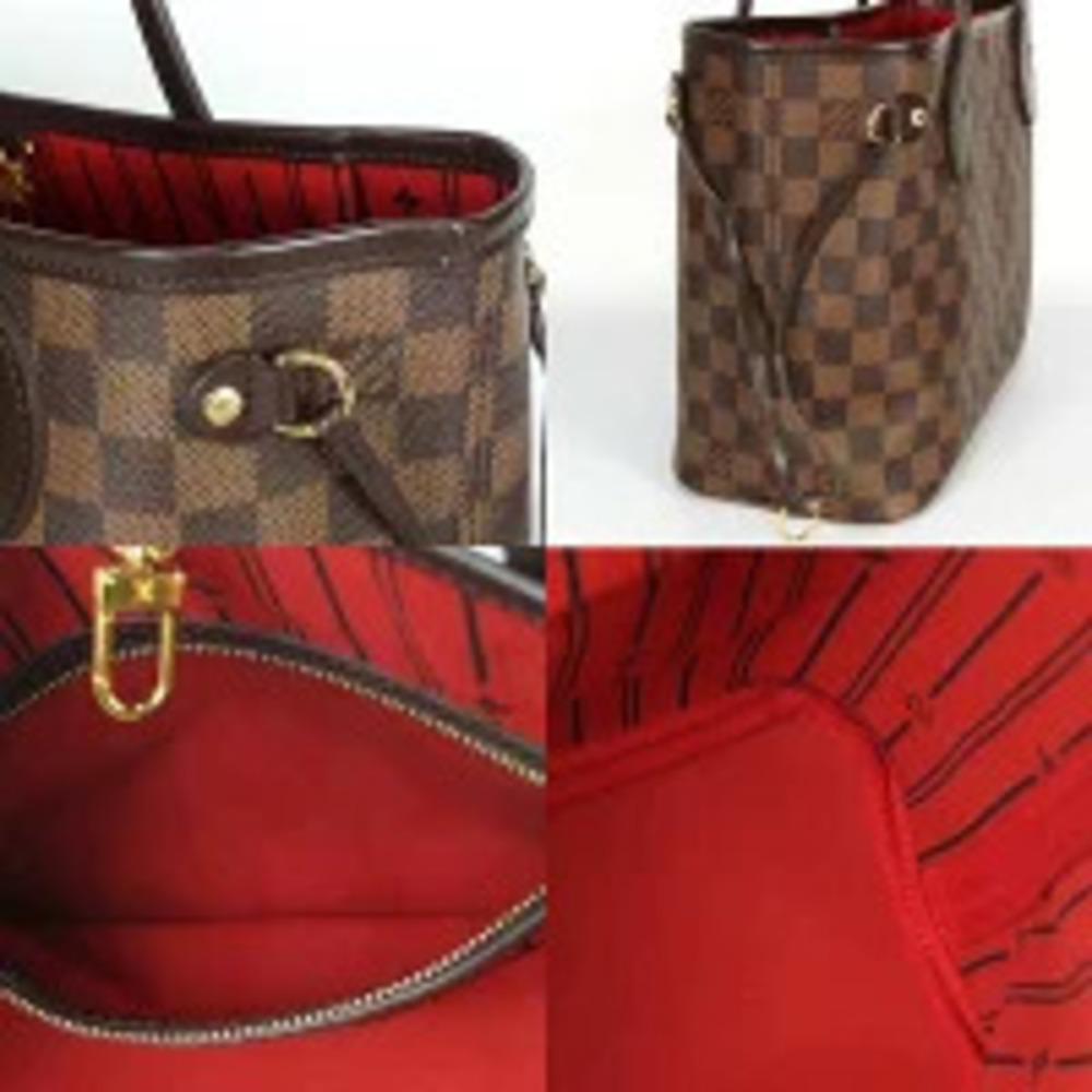 Louis Vuitton Ebene Tote Neverfull Damier Bag - Picture 8 of 8